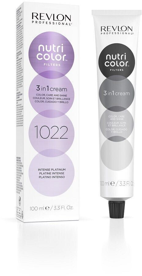 Revlon Professional Nutri Color Filters 3 in 1 Cream 022 Intense Platinum (100 ml)