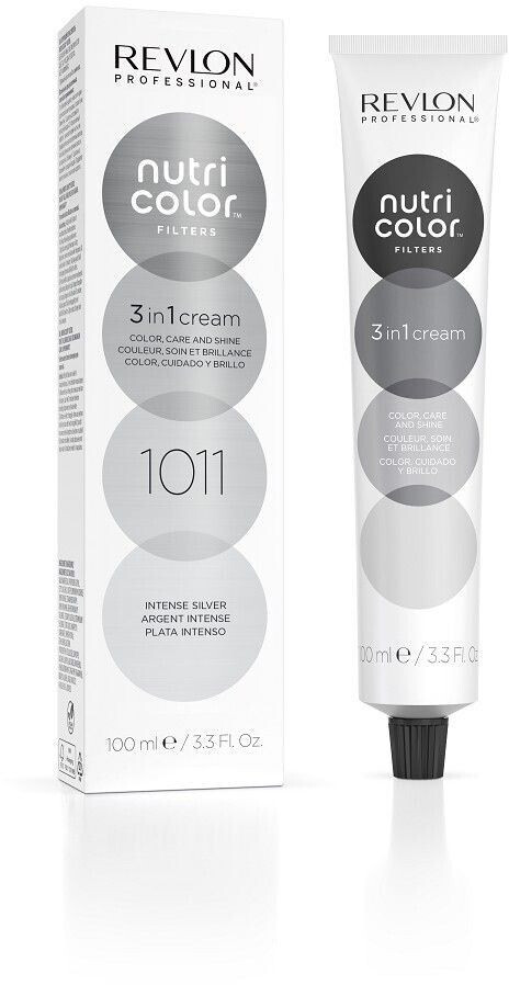 Revlon Professional Nutri Color Filters 3 in 1 Cream 1011 Intense Silver (100 ml)