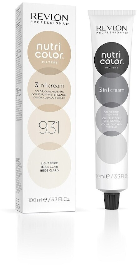 Revlon Professional Nutri Color Filters 3 in 1 Cream 931 Light Beige (100 ml)