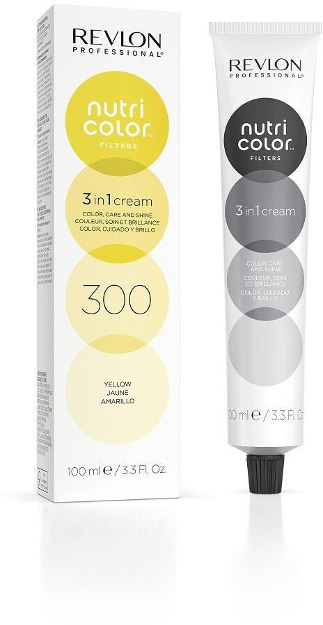 Revlon Professional Nutri Color Filters 3 in 1 Cream 300 Yellow (100 ml)