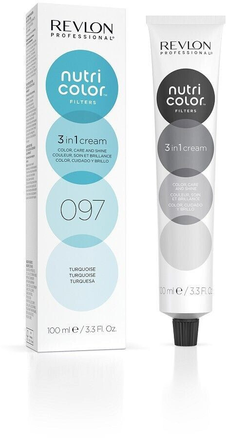 Revlon Professional Nutri Color Filters 3 in 1 Cream  097 Turquoise (100 ml)