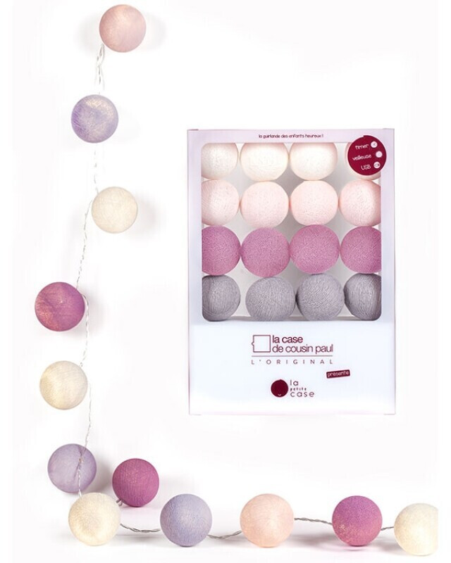 la case de cousin paul Coffret guirlande lumineuse fonction veilleuse Joséphine
