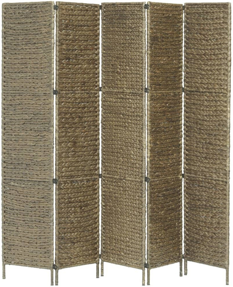 VidaXL Paravent water hyacinth 5-part. 193x160cm