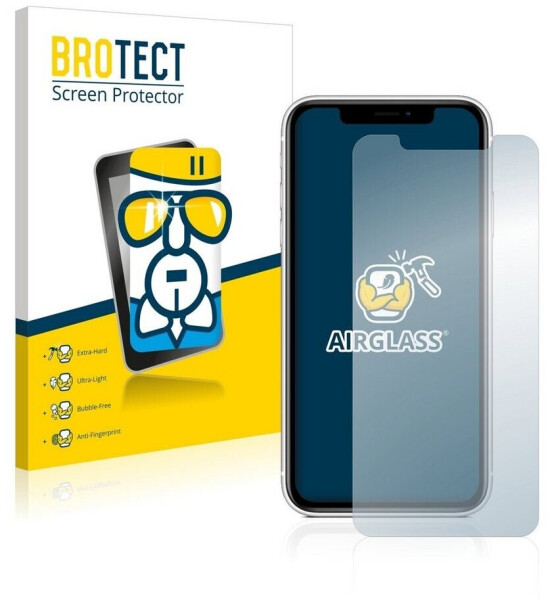 BROTECT Panzerglas Schutzfolie für Apple iPhone 11 Pro Max, Ultra-transparent