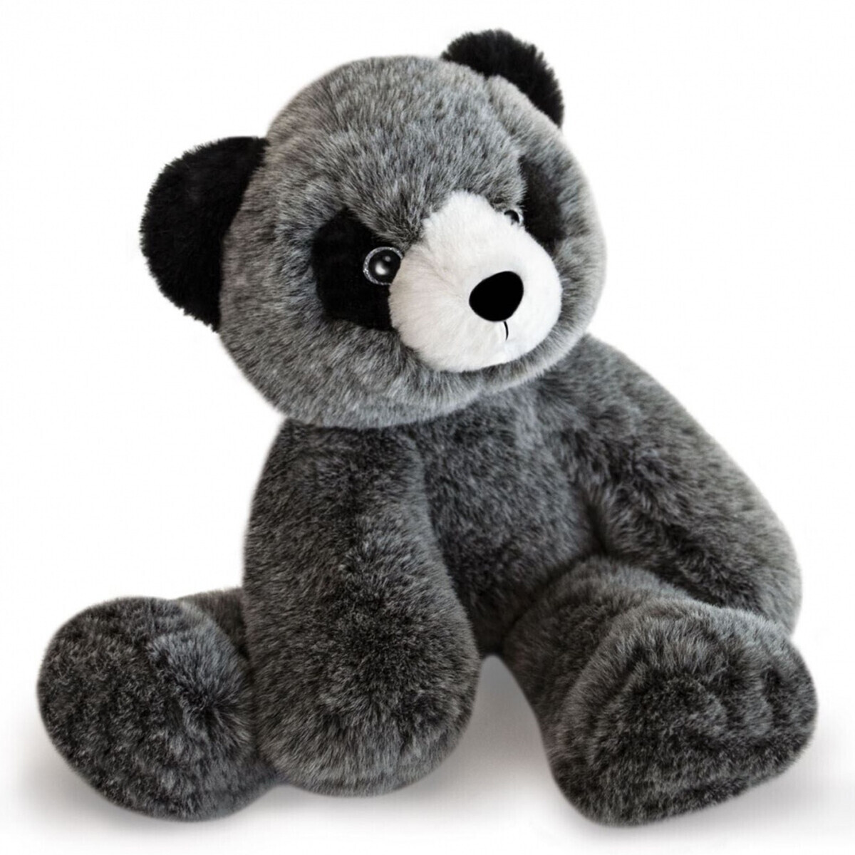 Histoire d'Ours Panda Sweety Mousse gris 25 cm