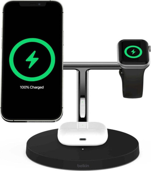 Belkin BOOST CHARGE PRO Drahtloses 3-in-1-Ladegerät mit MagSafe, Bild 13