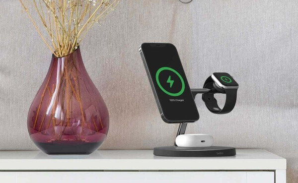 Belkin BOOST CHARGE PRO Drahtloses 3-in-1-Ladegerät mit MagSafe, Bild 19