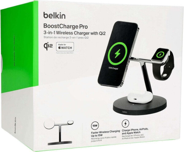 Belkin BOOST CHARGE PRO Drahtloses 3-in-1-Ladegerät mit MagSafe, Bild 20