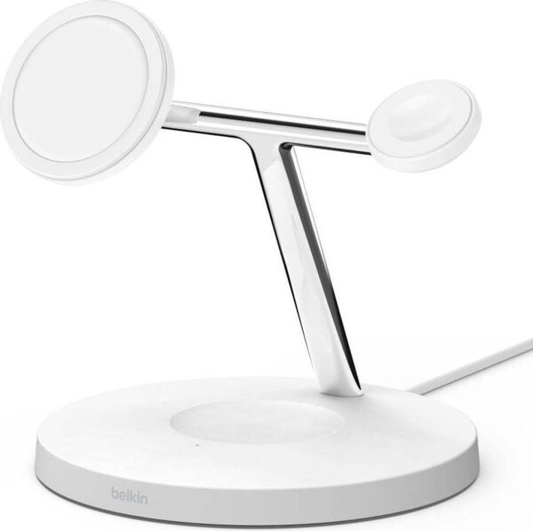 Belkin BOOST CHARGE PRO Drahtloses 3-in-1-Ladegerät mit MagSafe Weiß, Bild 11