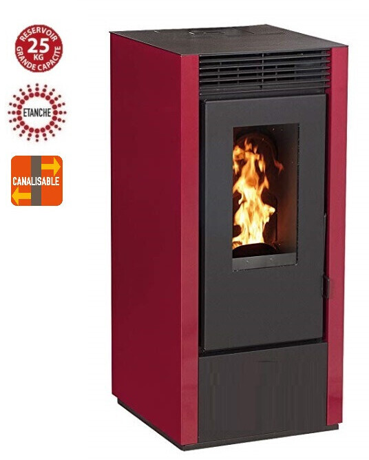 Interstoves Marina 14 kW étanche canalisable WiFi bordeaux