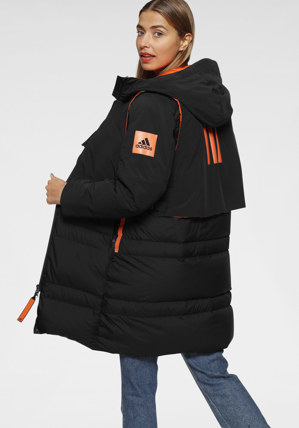 Adidas Lifestyle MYSHELTER COLD.RDY Parka black/orange (FR9529) a â¬ 218,99 (oggi) | Miglior 