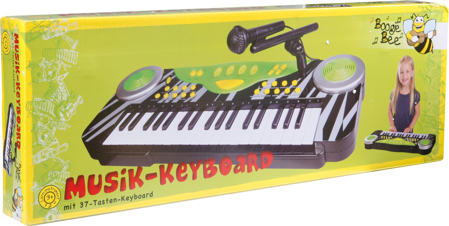 Boogie mit Preisvergleich Elektronisches ab Mikrofon Bee Keyboard | Vedes bei 34,90 €