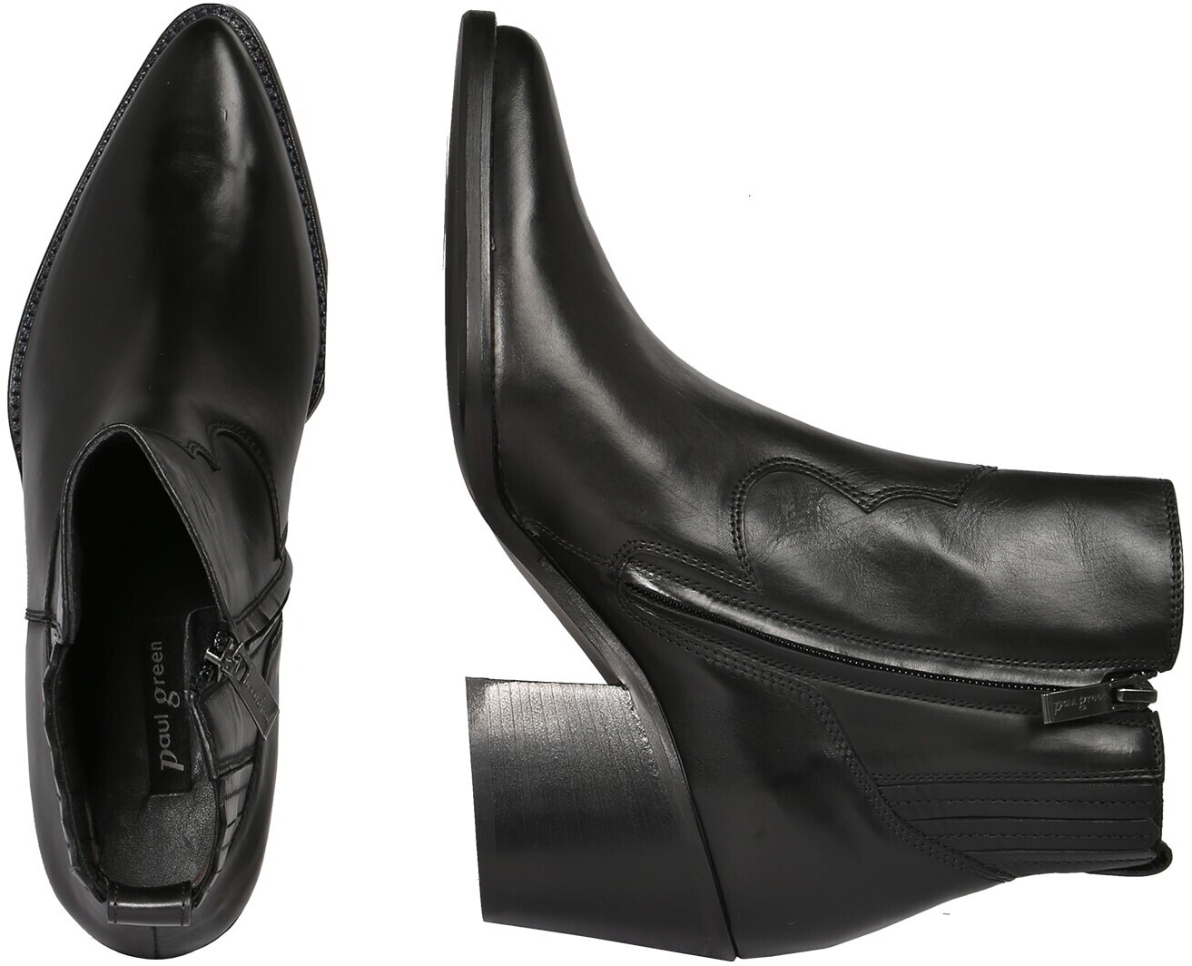 Paul Green Damen Stiefeletten - Klassische Halbstiefel Mit Lederfutter