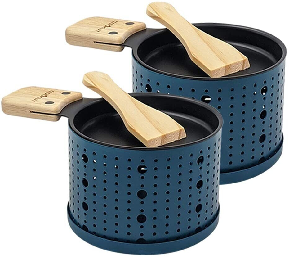 Cookut Lumi raclette à la bougie 2 personnes bleu