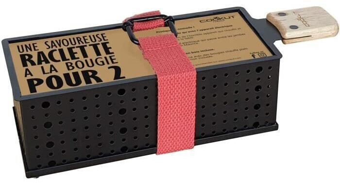 Cookut Lumi raclette à la bougie 2 personnes rectangulaire