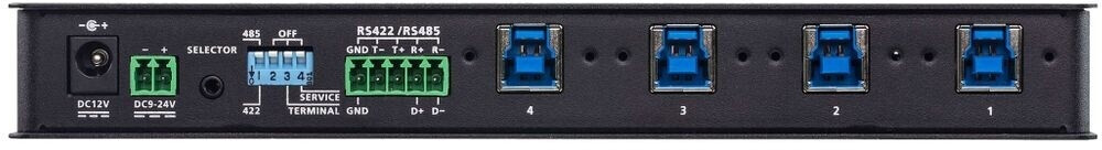 Aten 4 x 4 USB 3.2 Gen1 Industrie Hub Switch (US3344I) ab 124,88 €