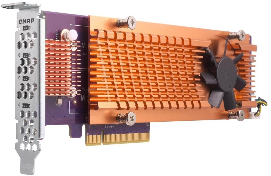 QNAP PCIe > M.2 Konverter (QM2-4P-384) | www.barragrau.pe