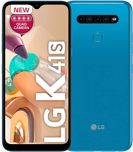 LG K41S bleu