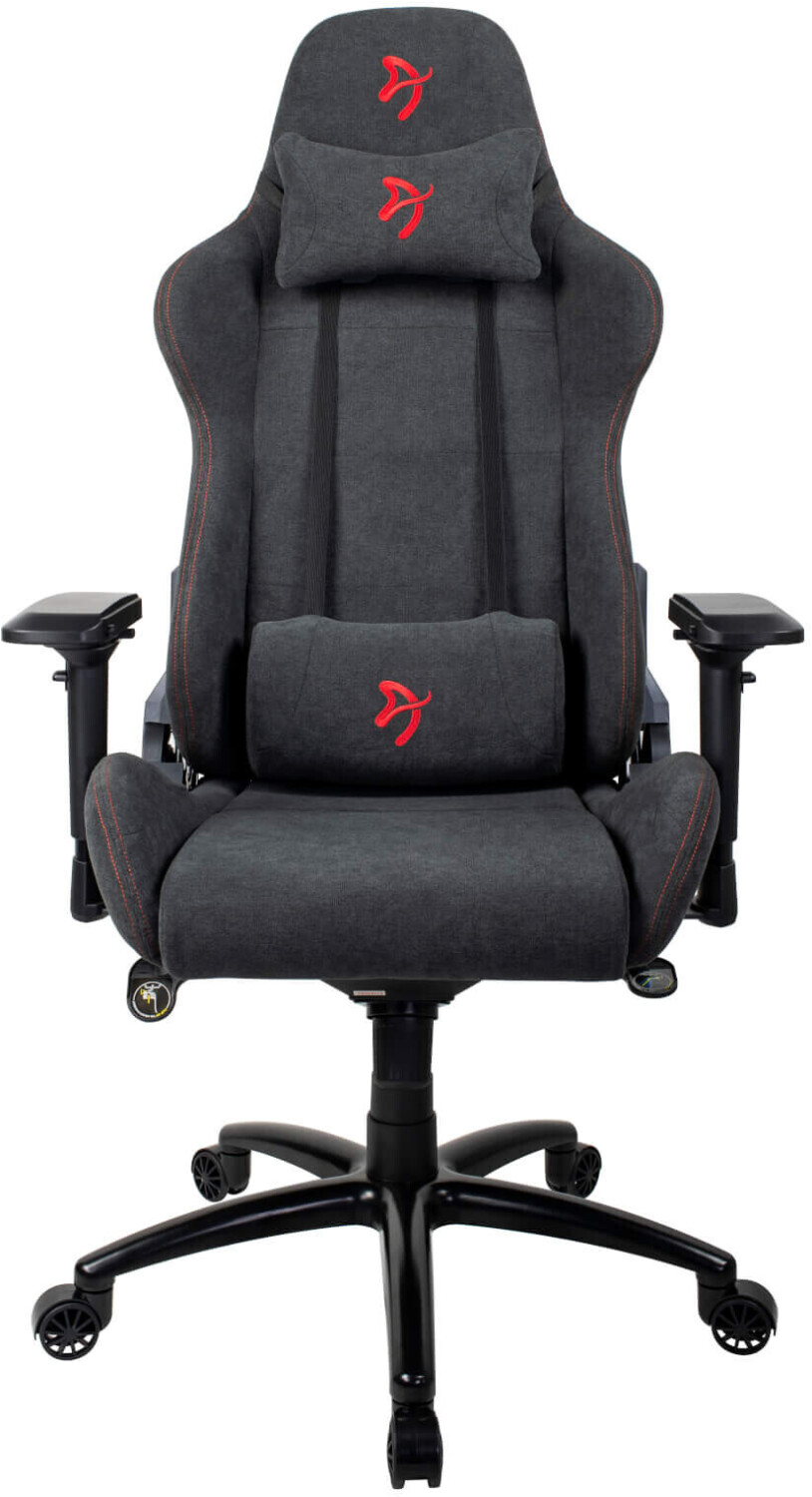 Arozzi Verona Signature Soft Fabric noir/rouge