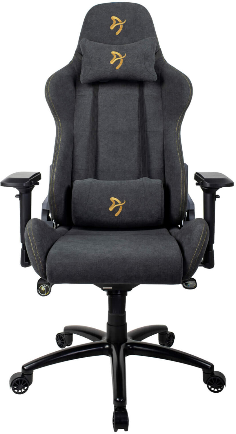 Arozzi Verona Signature Soft Fabric noir/or