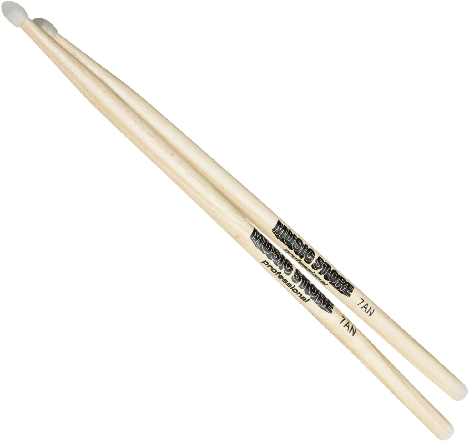 LightmaXX Drum sticks 7AN Hickory, nylon olive