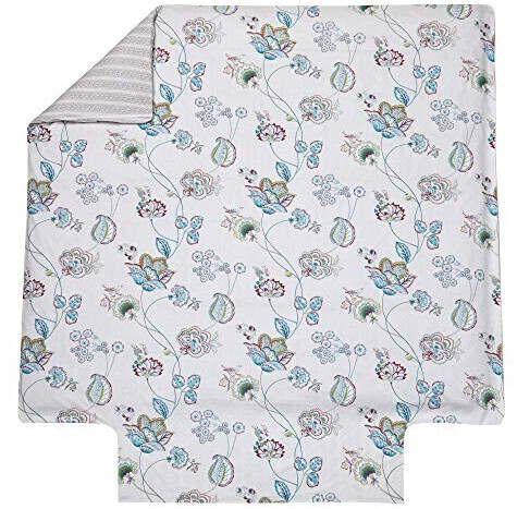 Blanc Des Vosges Housse de couette colibri bleu
