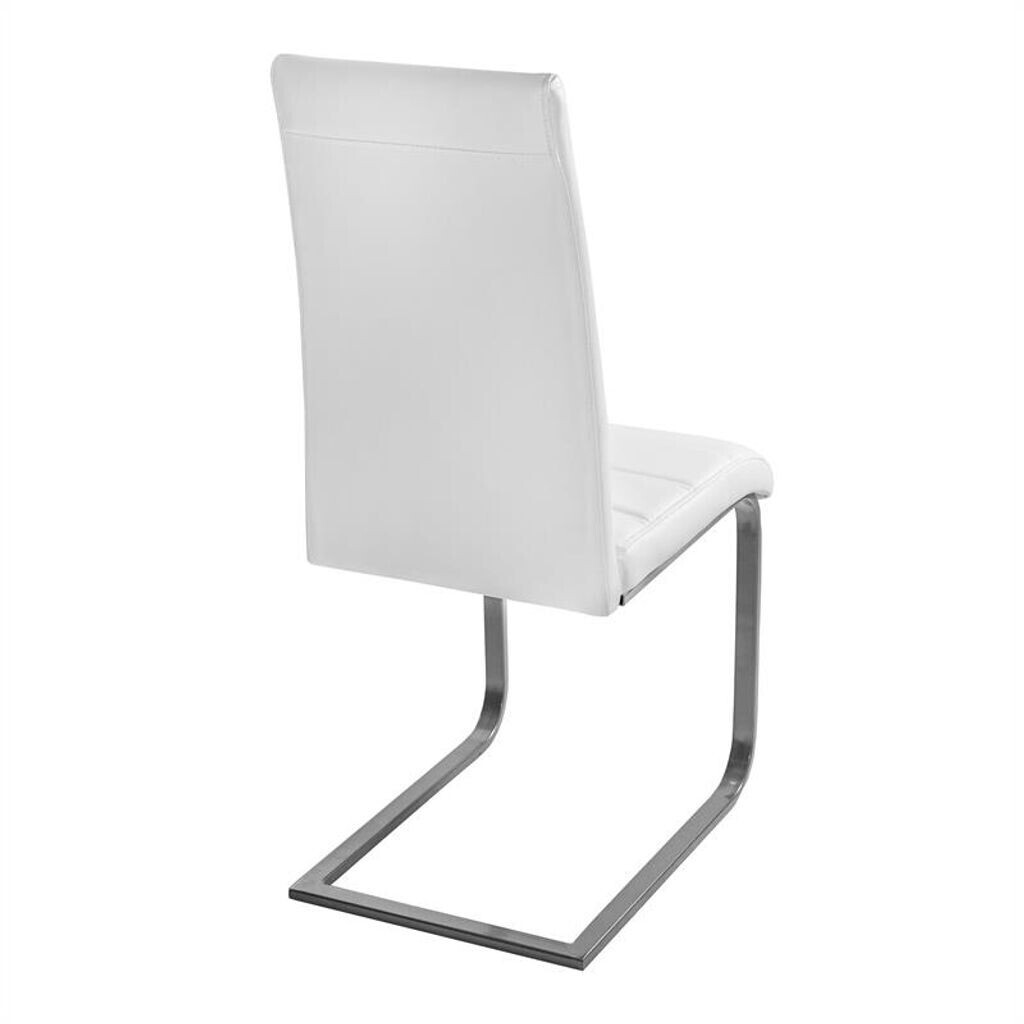 Estexo Freischwinger-Stuhl 2er-Set weiß (10101260-2) | € 107,90 ab Preisvergleich bei