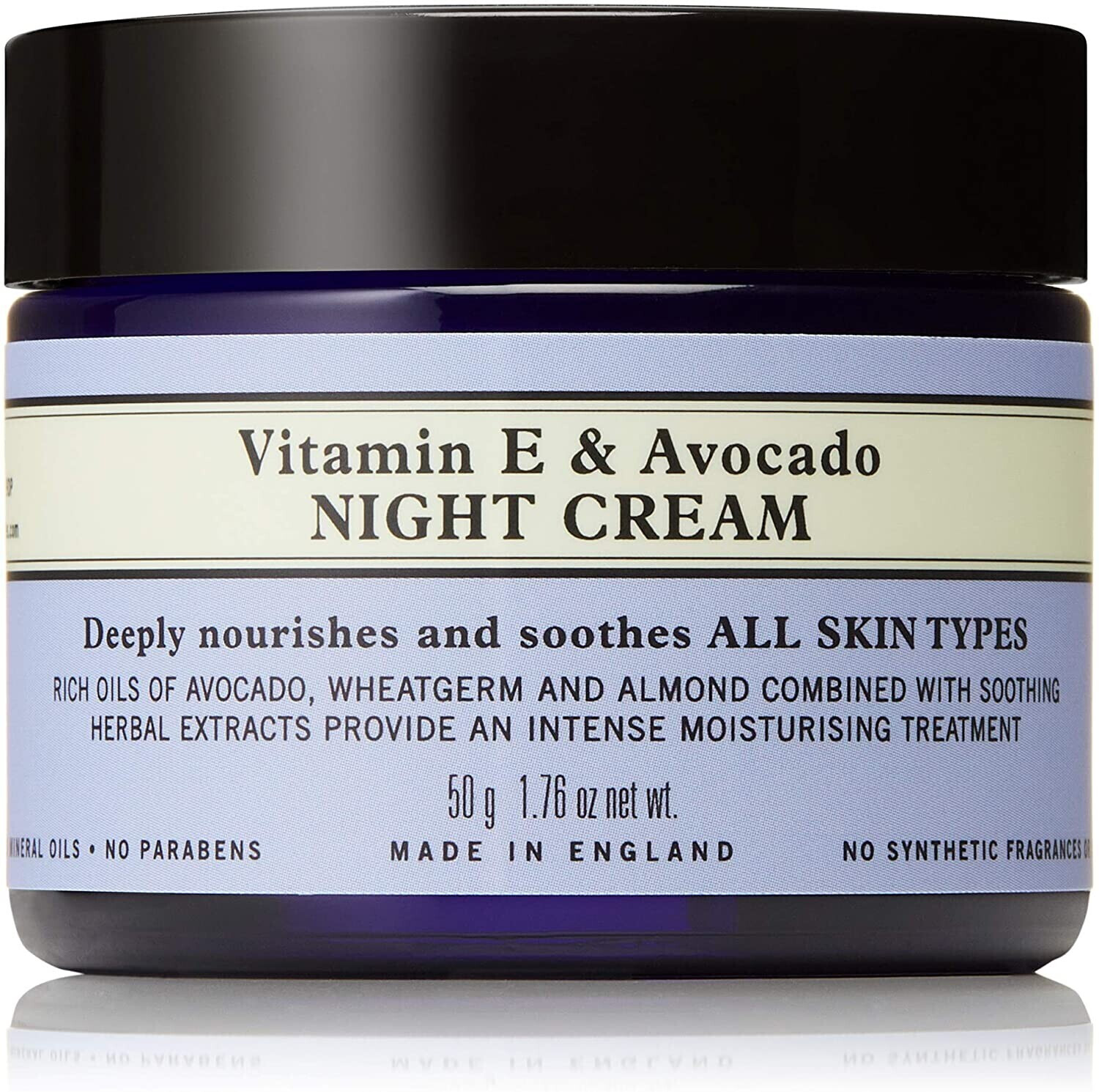 Neal's Yard Remedies Vitamin E and Avocado Soothing Night Cream 50g