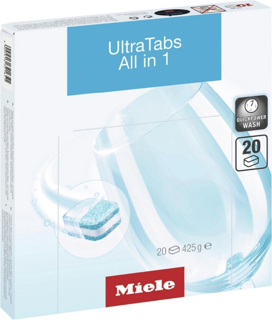 Miele UltraTabs All in 1 (20 Stk.) ab 5,99 € Preisvergleich bei idealo.de