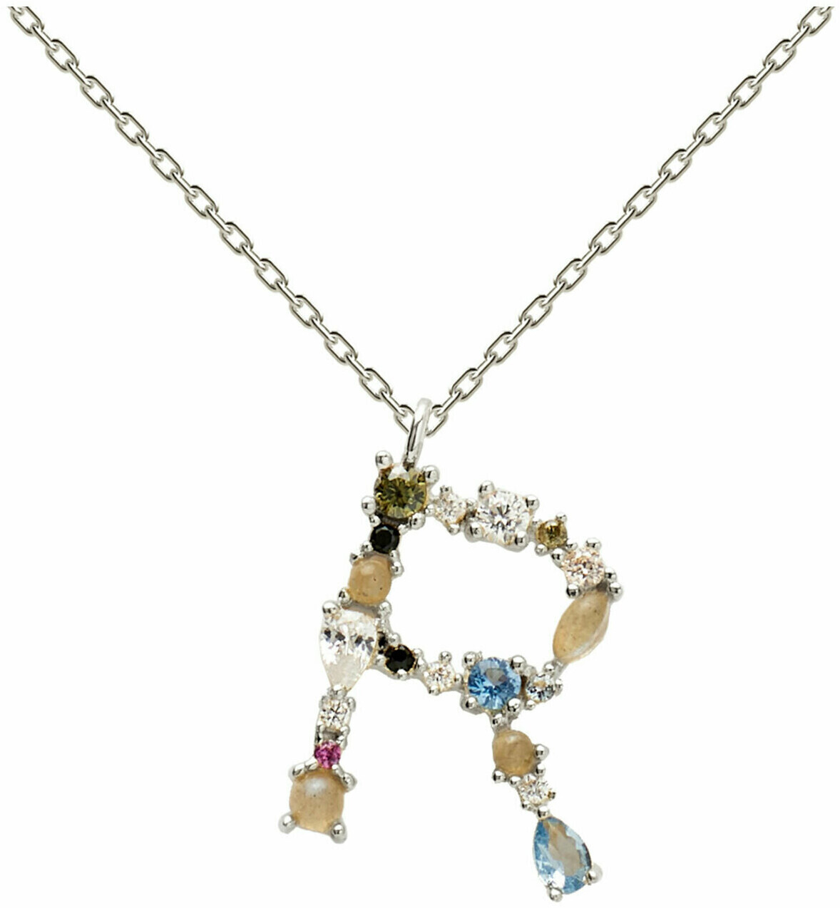 PDPAOLA Letter Necklace CO02 R