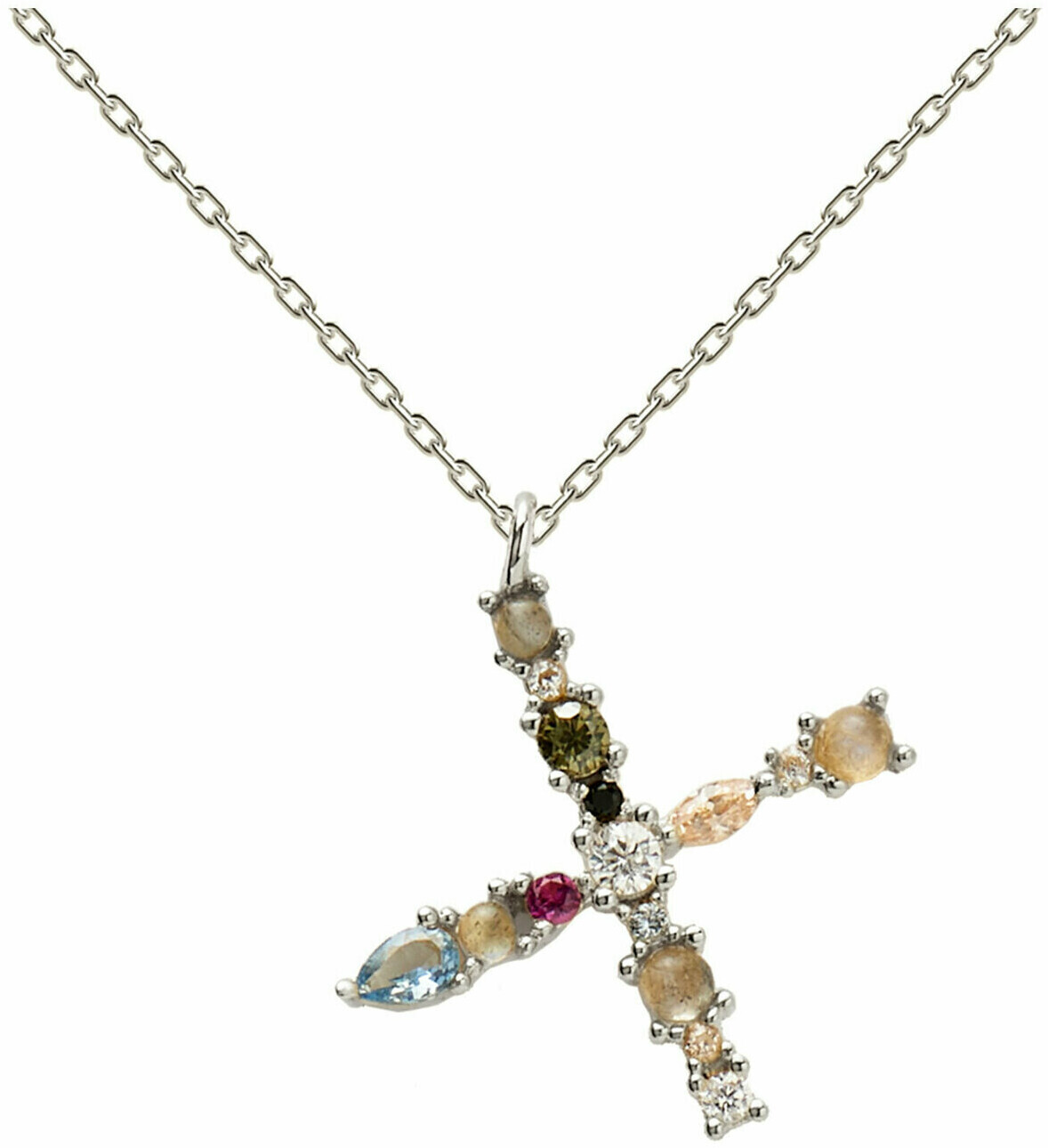 PDPAOLA Letter Necklace CO02 X