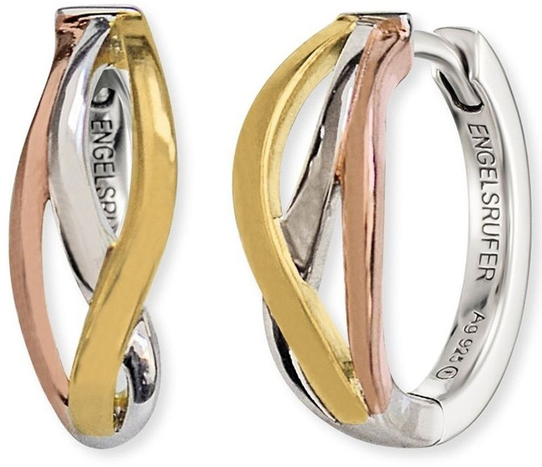 Engelsrufer Hoop Earrings (ERE-PARADISE-TRI-CR)