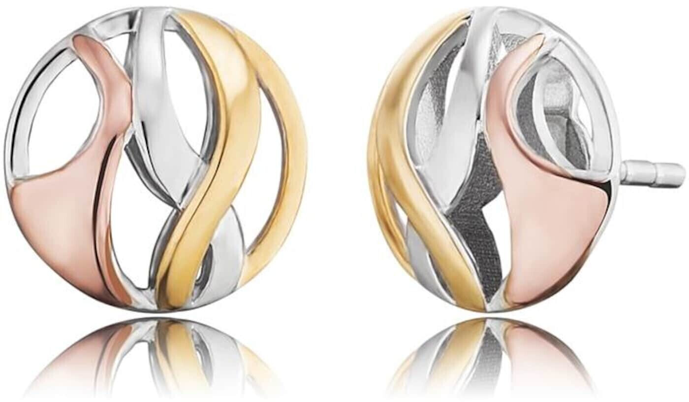 Engelsrufer Ear studs Paradise silver Tricolor (ERE-PARADISE-TRI-ST)