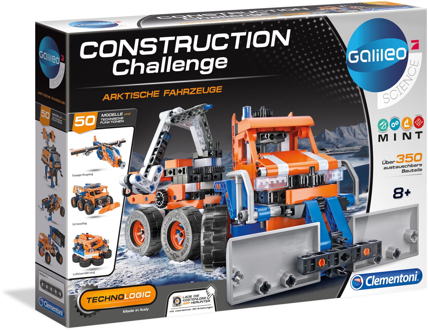 Clementoni Construction Challenge Arctic Vehicles