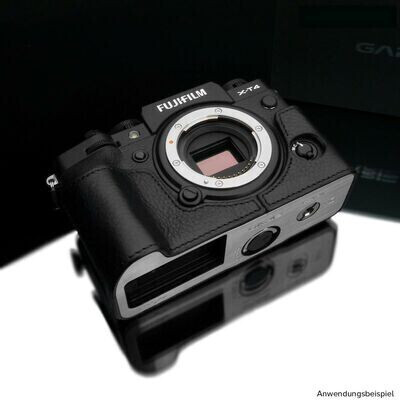 GARIZ Half Case for Fujifilm X-T4 Black