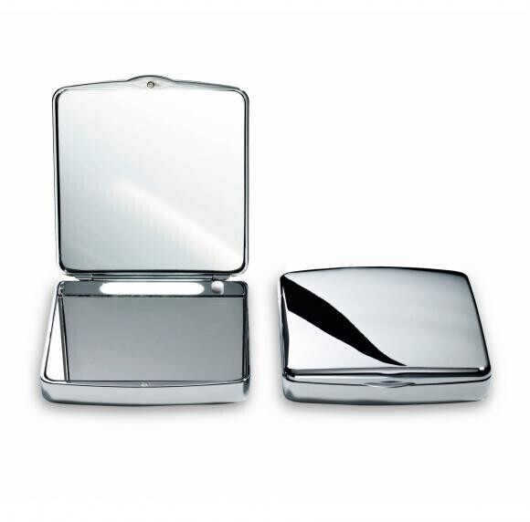 Trisa Accessoires • Make-up Spiegel - silber, x1 und x7 •