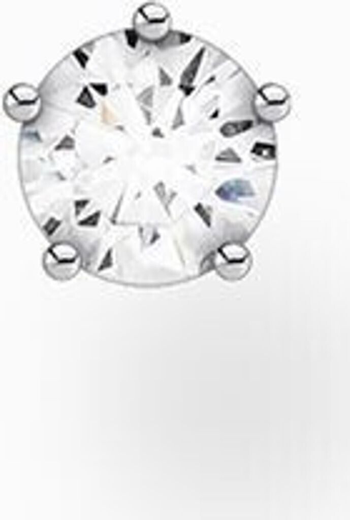 Thomas Sabo Orecchini A Perno Classici In Argento 925 Con Zirconia, Modello H1547-051-14, Eleganza Senza Tempo