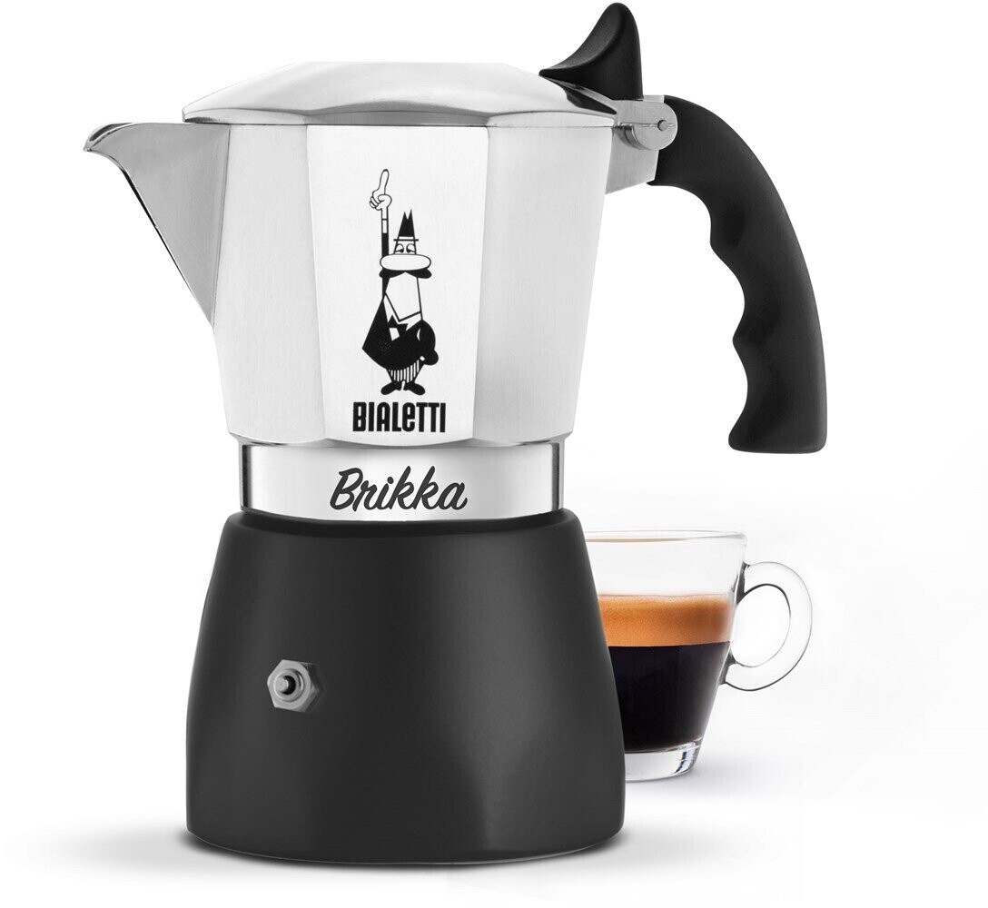 Photos - Coffee Maker Bialetti Espresso maker New Brikka  2 cups  2020