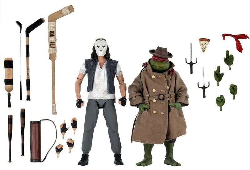 NECA Teenage Mutant Ninja Turtles Casey Jones & Raphael 7 Scale