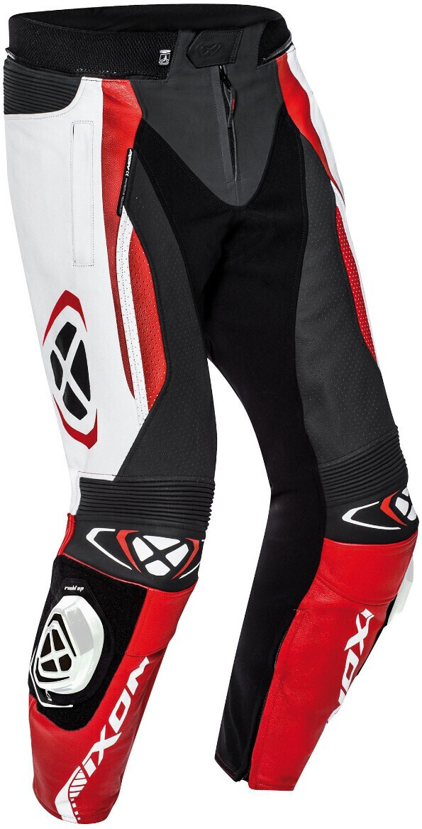 IXON Pantalon Vortex 2 noir/blanc/rouge