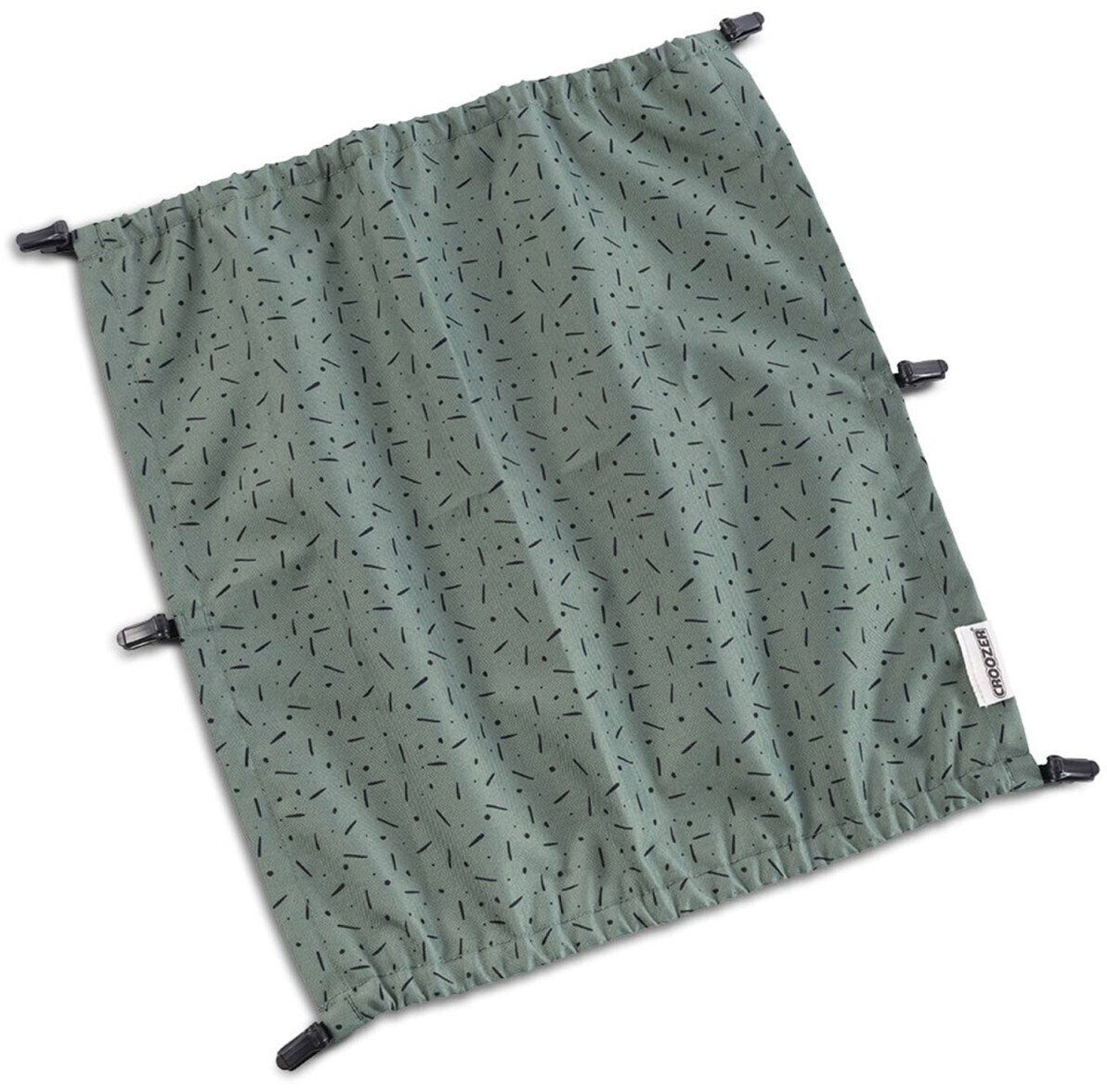 Croozer Sun Cover (for Croozer Kid two-seaters from 2018) jungle green/black