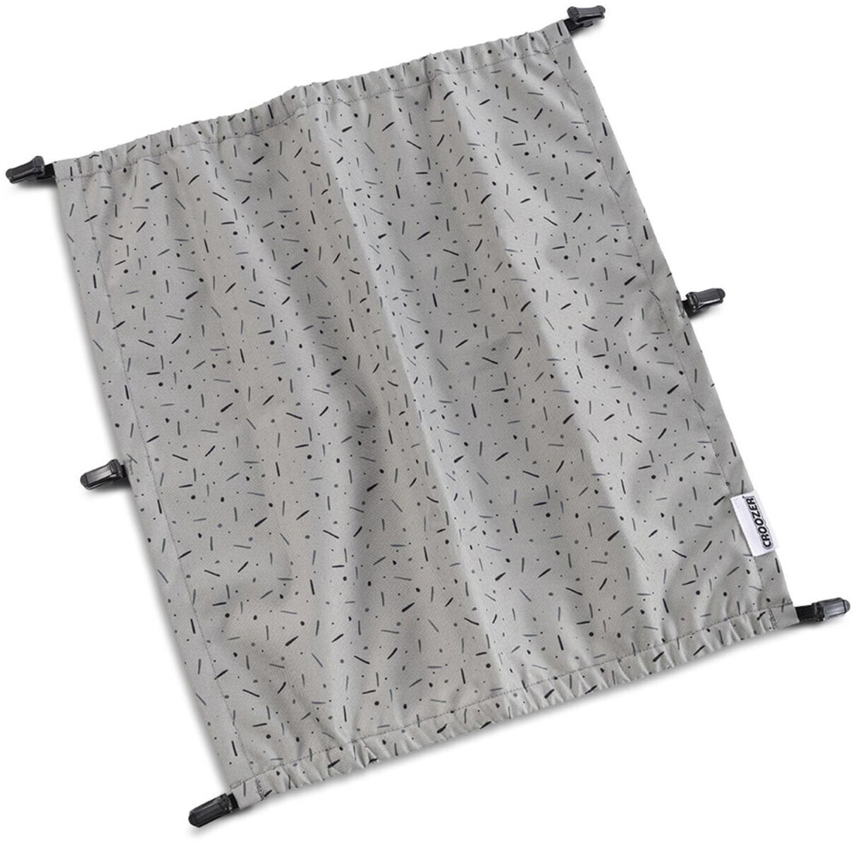 Croozer Sun Cover (for Croozer Kid two-seaters from 2018) stone grey/colored