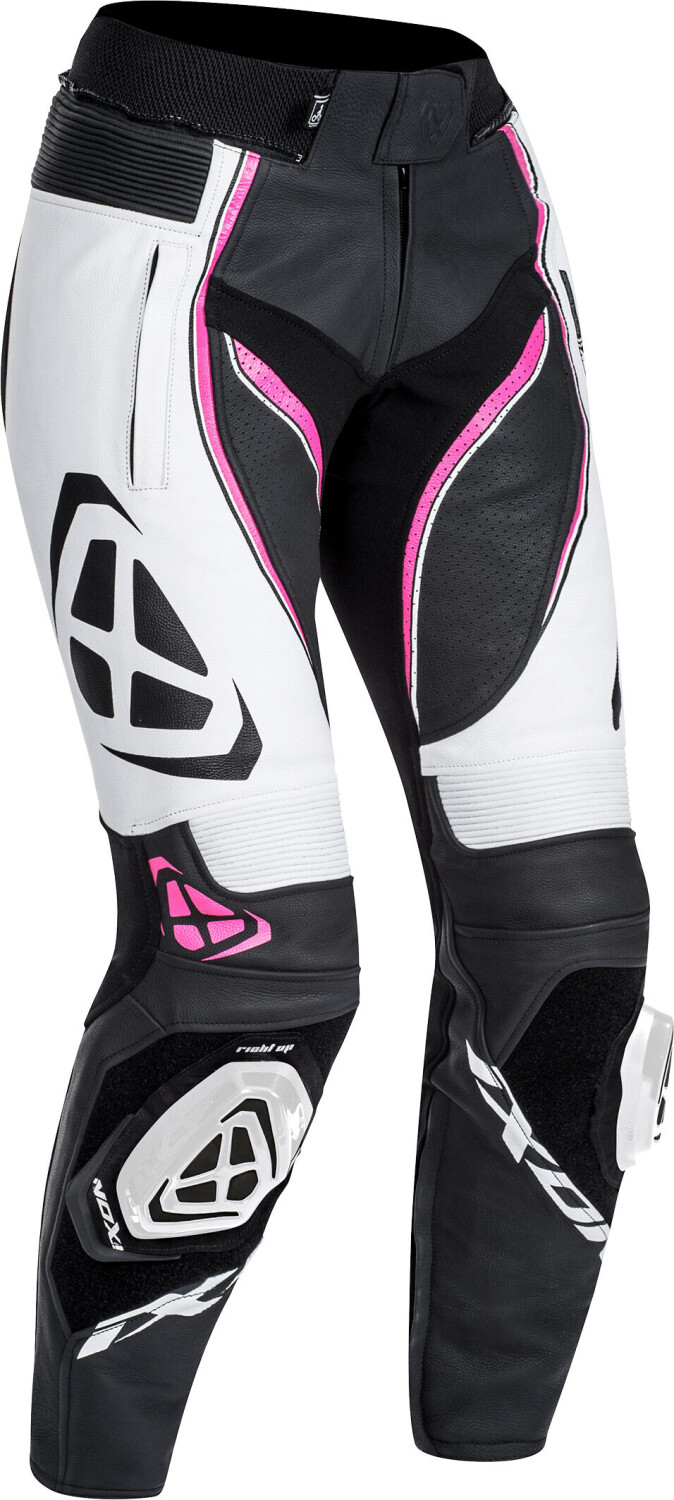 IXON Pantalon Vortex 2 Lady noir/blanc/fuchsia