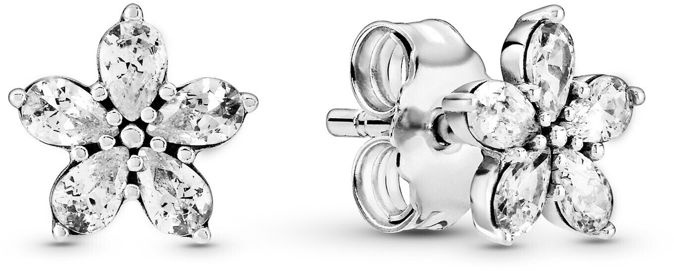 Pandora Sparkling Snowflake Stud Earrings