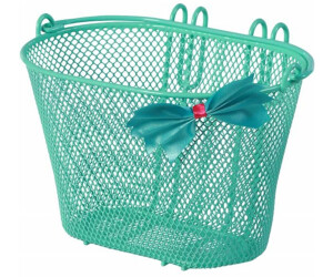 turquoise bike basket