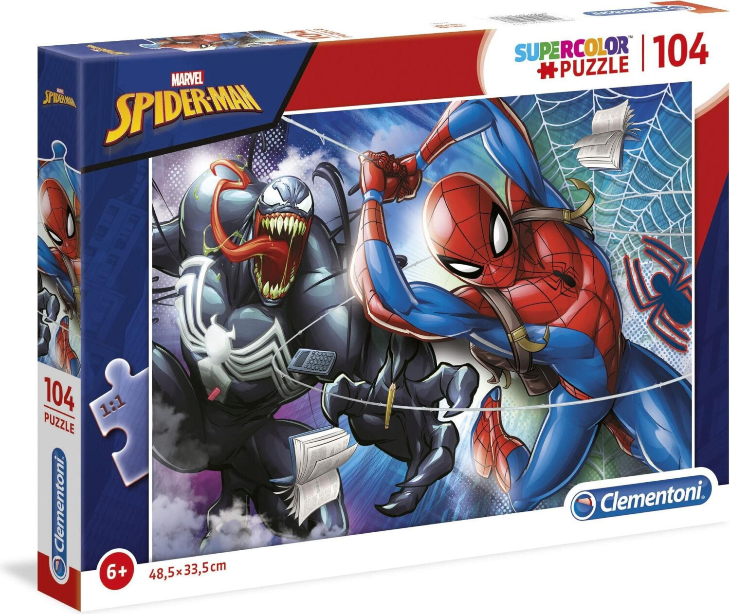 Clementoni Marvel Spider-Man (104 pièces)