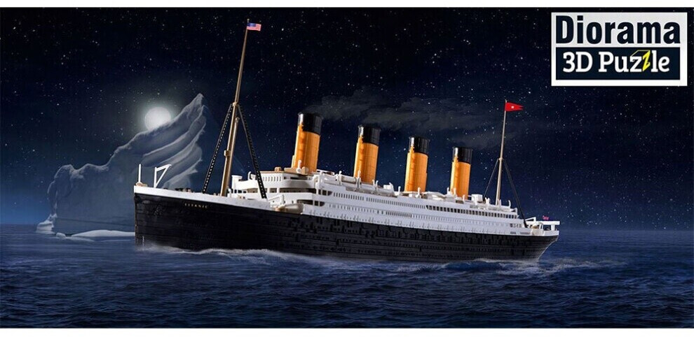 Revell RMS Titanic avec puzzle 3D iceberg (05599)