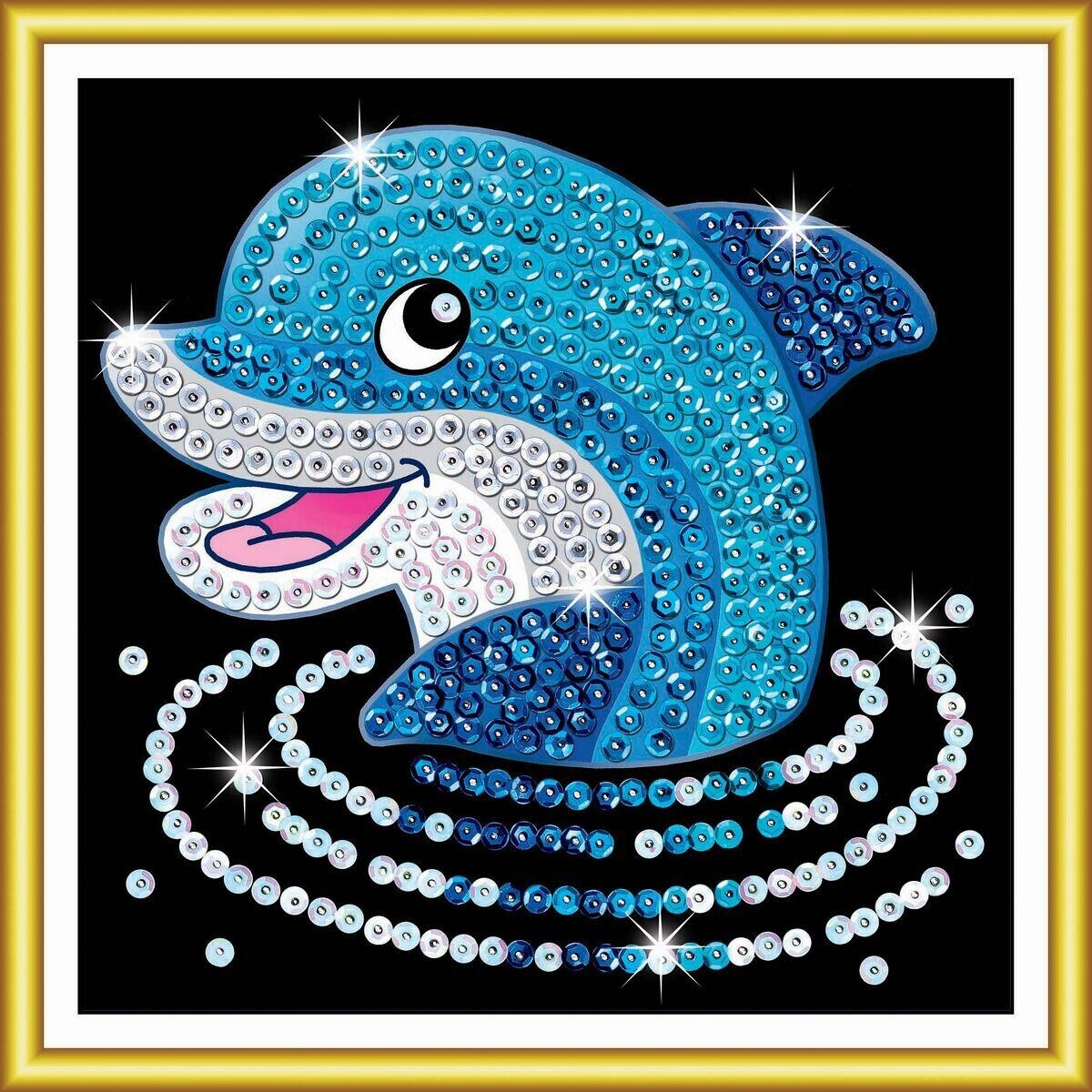 Mammut jouets Sequin Art 60 - Delfin (8141327)