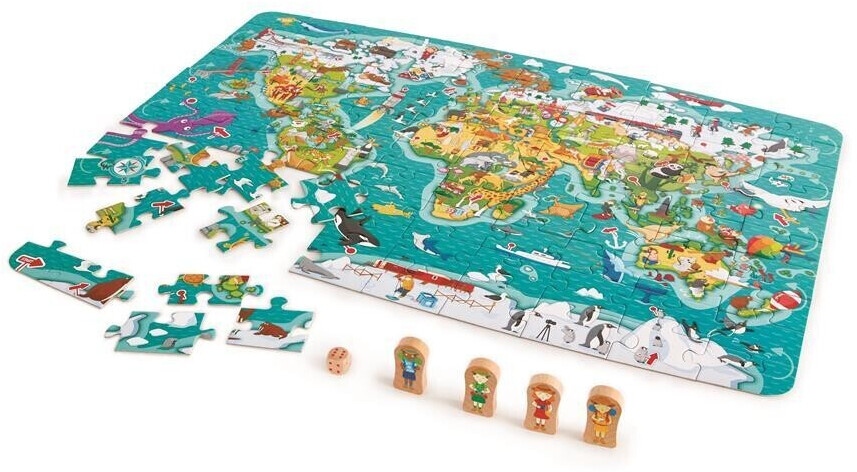 HaPe Puzzle et jeu Tour du monde