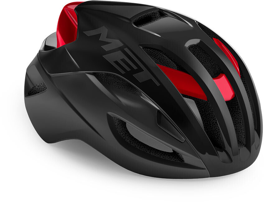 MET Rivale Black Red Metallic/Matt Glossy